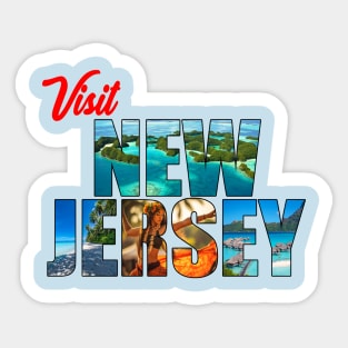 Visit New Jersey Sticker